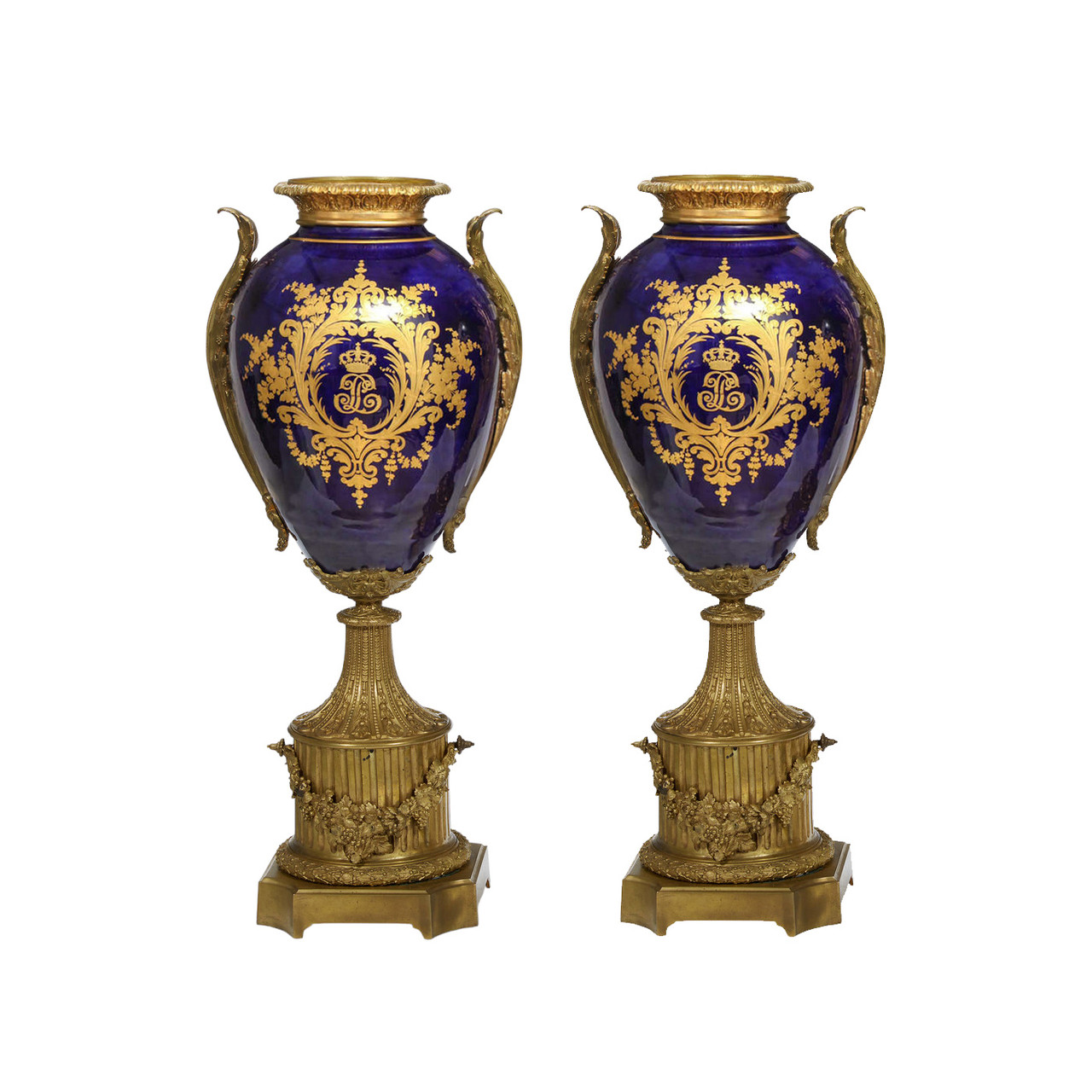 Antique Sevres Porcelain Vase