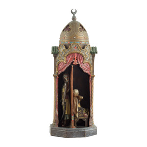 A Fine Austrian Cold-painted Bronze Revolving Figures by Franz Bergman A Fine Austrian Cold-painted Bronze Revolving Figures by Franz Bergman