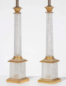 Baccarat lamps