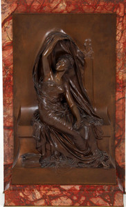 La Pensee Bronze Sculpture