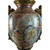 A Fine Quality Monumental Sèvres Style Art Nouveau Gilt-Bronze Mounted Painted Porcelain Urn and Cover 