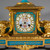 A Fine Quality Sèvres-style Louis XVI Gilt-Bronze and Porcelain Mantel Clock A Fine Quality Sèvres-style Louis XVI Gilt-Bronze and Porcelain Mantel Clock