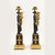 Very Fine Pair of French Empire Figural Three Light Candelabras