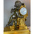 Fine Gilt and Patinated Bronze Mantel Clock with Putti by A Paris 