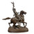 Dynamic Bronze Statue of a Falconer by Pierre-Jules Mene (French, 1810-1879)