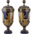 A Fine Pair of Sevres-Style Porcelain Two-Handled Urns and Covers