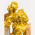 A pair of 19th century Louis XV style gilt-bronze mounted Sarrancolin marble urns A pair of 19th century Louis XV style gilt-bronze mounted Sarrancolin marble urns