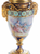 Unique Sevres-Style Opulence: Hand-Painted Porcelain Urns by F. Bellanger