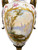 Pair of Sèvres Style Porcelain Urns with Ornamental Ormolu Mounts