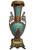 Exotic Bronze mounted Porcelain Vase