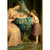 Important pair of beautiful oil paintings by Fritz Zuber-Buhler, titled "The New Arrival" and "After Bath" Important pair of beautiful oil paintings by Fritz Zuber-Buhler, titled "The New Arrival" and "After Bath"