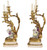 Pair of Meissen Figures Mounted as Rococo Ormolu Candelabras