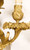 Four Rococo Style Gilt Bronze Three Light Parrot Sconces