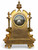 Napoleon III Gilt-Bronze, Glass and Champlevé Enamel Mantel Clock