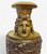 Large Neoclassical French Gilt and Silvered Bronze Vase