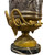 Large Neoclassical French Gilt and Silvered Bronze Vase