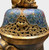 A Large Chinese Cloisonne Enamel Censer with Elephant Motif