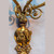 Fine pair of 3 arm gilt bronze wall sconces attributed to Caldwell Fine pair of 3 arm gilt bronze wall sconces attributed to Caldwell