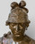Bronze Polychrome Minerva Bust