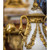 A Very Fine French Ormolu and White Marble Three-Piece Clock Set Garniture A Very Fine French Ormolu and White Marble Three-Piece Clock Set Garniture
