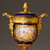 Louis XVI Style Gilt Bronze and Porcelain Clock Set Garniture Louis XVI Style Gilt Bronze and Porcelain Clock Set Garniture