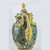 Important Pair of Louis XVI Style Ormolu-Mounted Green Marble Vases