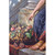 A Fine Painting of a Female Fruit Vendor Holding an Apple by Diana Coomans A Fine Painting of a Female Fruit Vendor Holding an Apple by Diana Coomans