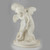 A Fine White Marble Sculpture of Two Cherubs Playing