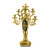Pair of Napoleon III Gilt-Bronze Six-Light Candelabras