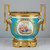 A Pair of Exquisite Gilt-Bronze Mounted Turquoise Ground Sèvres Style Jardinieres 