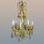 An Exquisite 19th Century Louis XV style Gilt-Bronze and Cut-Crystal Eight-light Chandelier An Exquisite 19th Century Louis XV style Gilt-Bronze and Cut-Crystal Eight-light Chandelier
