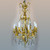 An Exquisite 19th Century Louis XV style Gilt-Bronze and Cut-Crystal Eight-light Chandelier An Exquisite 19th Century Louis XV style Gilt-Bronze and Cut-Crystal Eight-light Chandelier