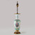 Opaline Baccarat Glass and Parcel-Gilt Vase Mounted as Lamp
