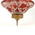 Ormolu-Mounted Bohemian Enameled Glass Hanging Fixture Ormolu-Mounted Bohemian Enameled Glass Hanging Fixture
