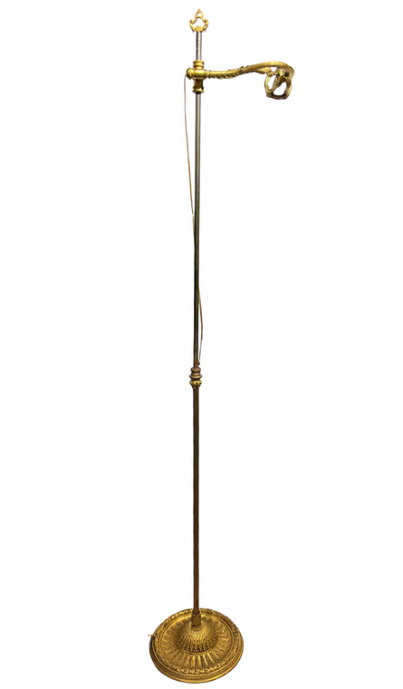 Gilded Bronze Floor Lamp by Edward F. Caldwell & Co