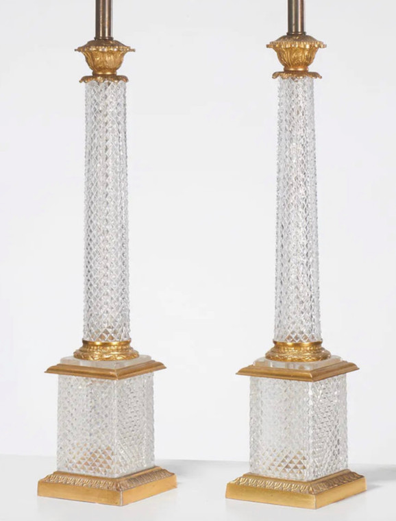 Baccarat lamps