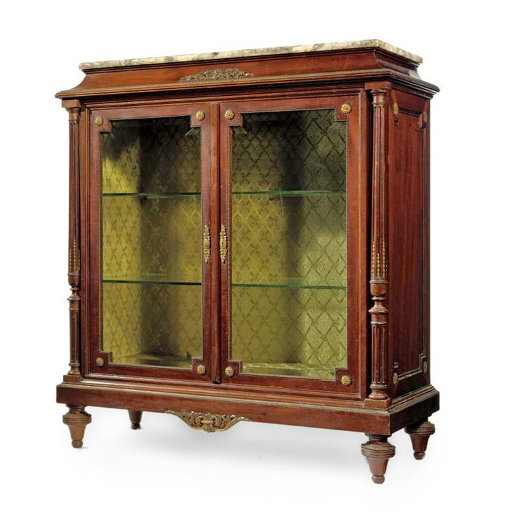 French Meuble Vitrine attributed to François Linke