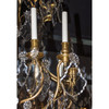 Gilt Bronze and Crystal Twelve-Light Chandelier