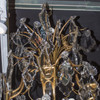 Gilt Bronze and Crystal Twelve-Light Chandelier