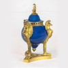 Sèvres Style Cobalt Blue Glaze and Ormolu Mounted Brule Parfums 