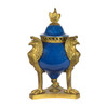 Sèvres Style Cobalt Blue Glaze and Ormolu Mounted Brule Parfums 