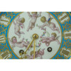 Figural Gilt Bronze Mantel Clock Three-piece Garniture