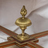 Neo-classical Ormolu-mounted Parquetry and Satinwood Marquetry Center Table