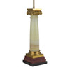 Pair of Neo-Classical Ormolu-mounted Marble Column Table Lamps