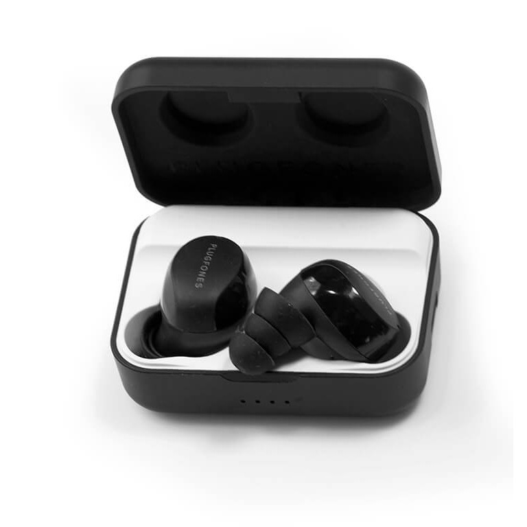 Plugfones Sovereign Earplugs with Audio (NRR 22) Earphones for