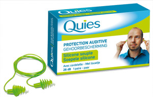 Quies Corded Reusable Ear Plugs Quies Corded Reusable Ear Plugs