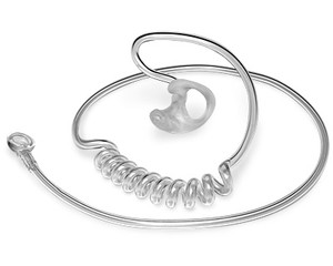 Westone Occupational Style 32 Custom-Fit Skeleton Radio Earpiece with Curly Tube (One Earpiece) Westone Occupational Style 32 Custom-Fit Skeleton Radio Earpiece with Curly Tube (One Earpiece)