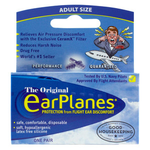 Cirrus EarPlanes Ear Plugs for Flying (NRR 20) Cirrus EarPlanes Ear Plugs for Flying (NRR 20)
