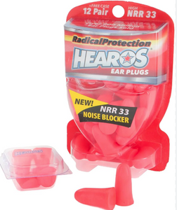 Hearos Radical Protection Foam Ear Plugs- 12 Pair Pack Hearos Radical Protection Foam Ear Plugs- 12 Pair Pack