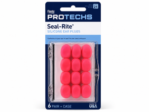 Flents Protechs Seal-Rite Silicone Ear Plugs (NRR 21)